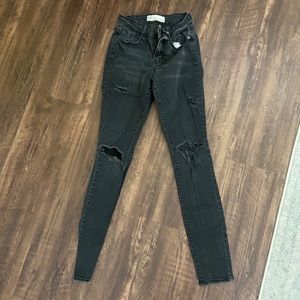 Tilly’s Black Ripped Jeans